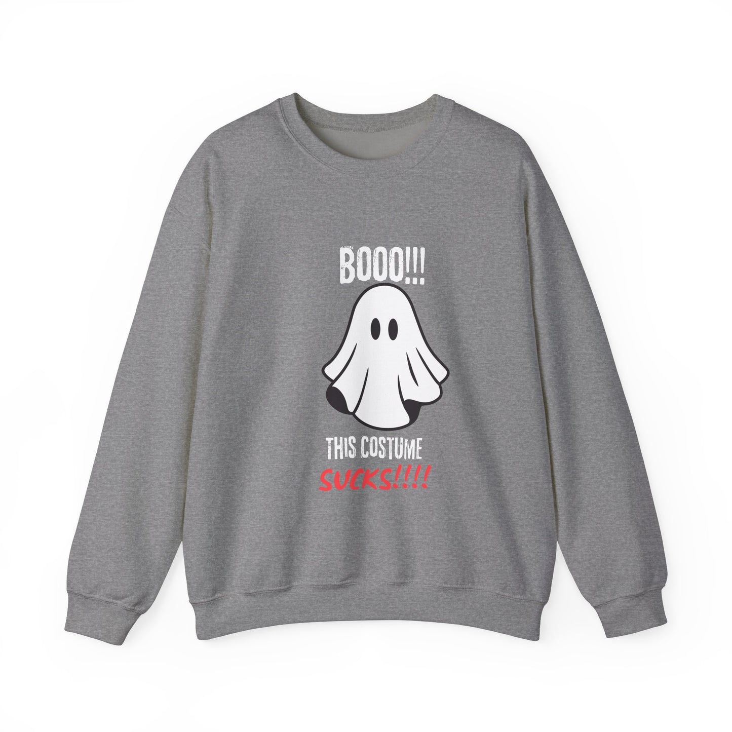 Boo Costume Sucks-Black-Sweatshirt