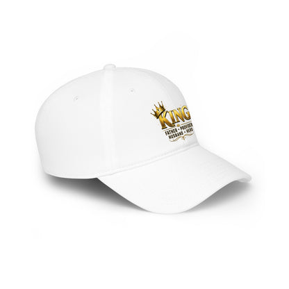 King, Father, Husband, Provider, Hero Crown Baseball Cap
