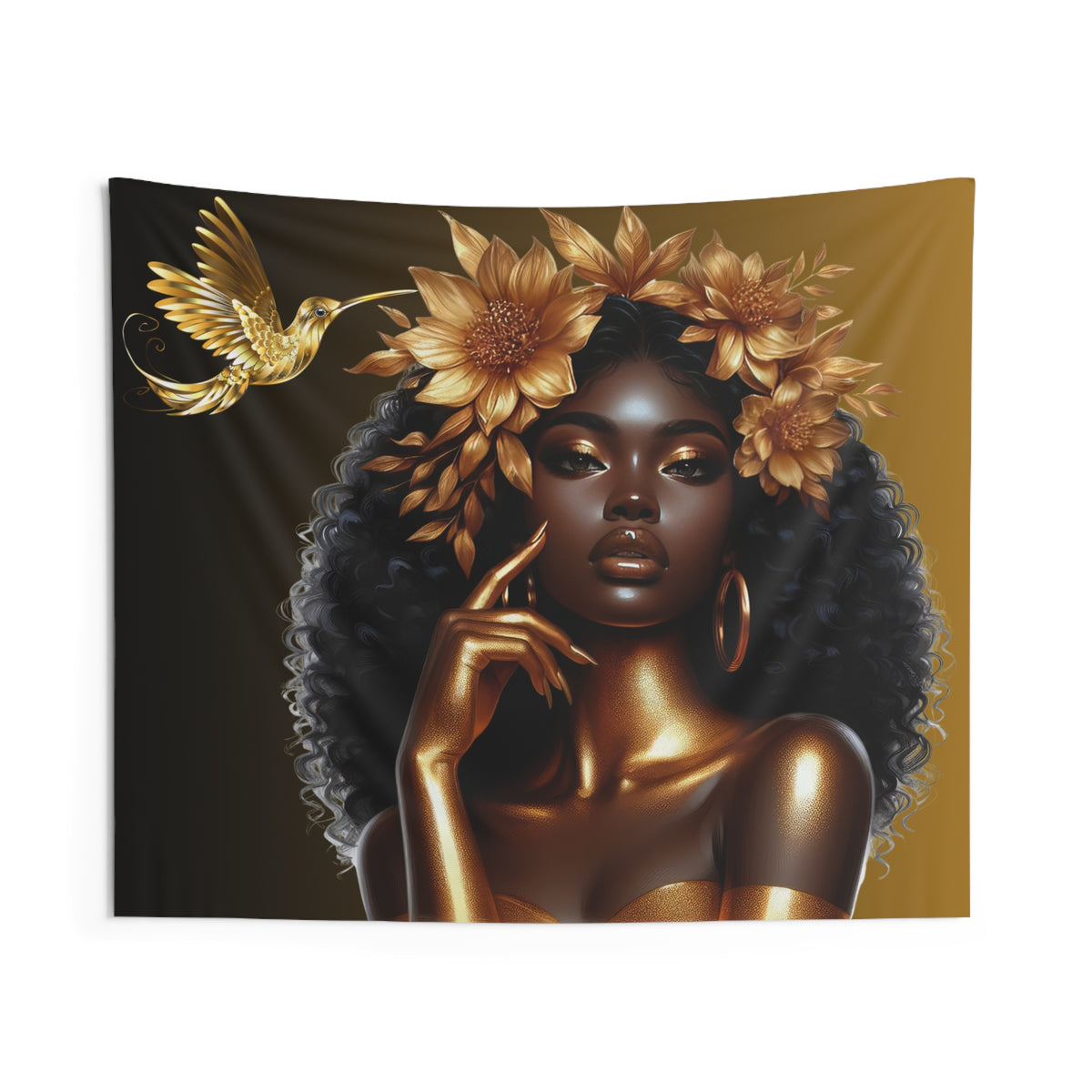 Queen Hummingbird Wall Tapestry