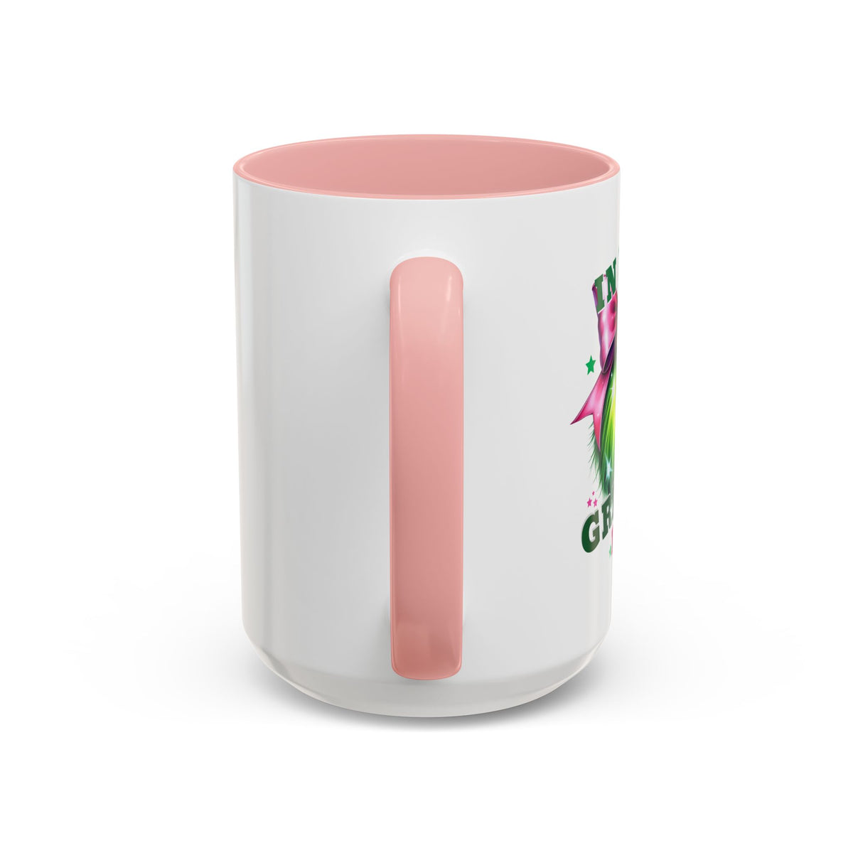 Grinch Era-Accent Coffee Mug (11, 15oz) (Pink)