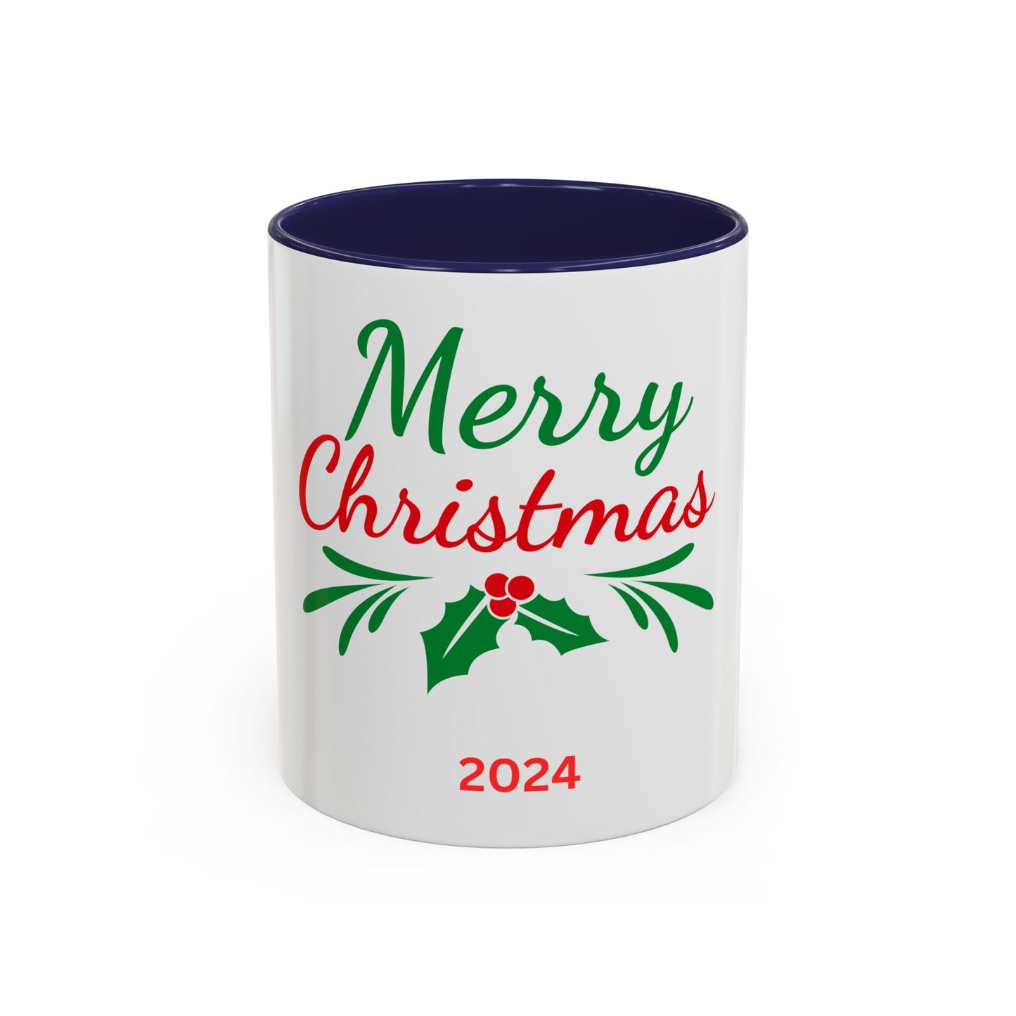 Merry Christmas Holly Mug