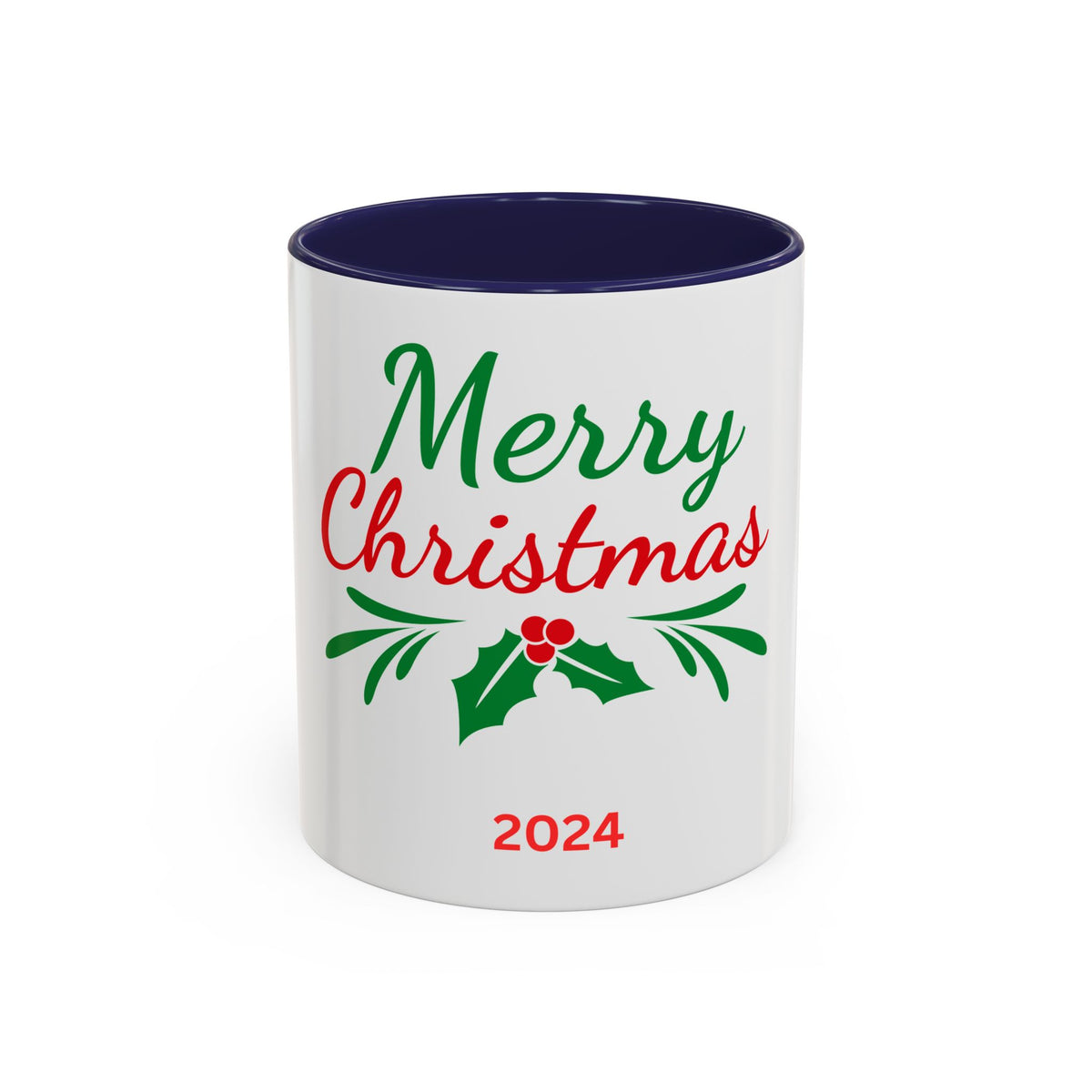 Merry Christmas Holly Mug