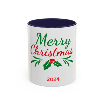 Merry Christmas Holly Mug