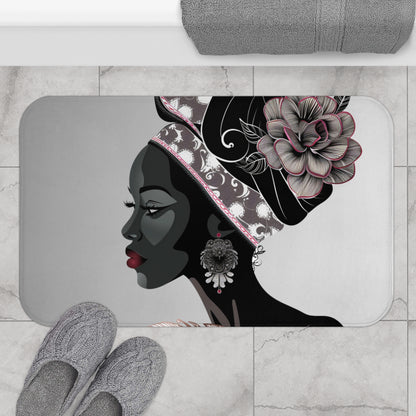 Queen Feather Bath Mat