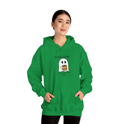 Drink Coffee-Ghost-Hoodie