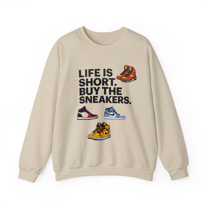 Life is Short Sneaker Sweatshirt