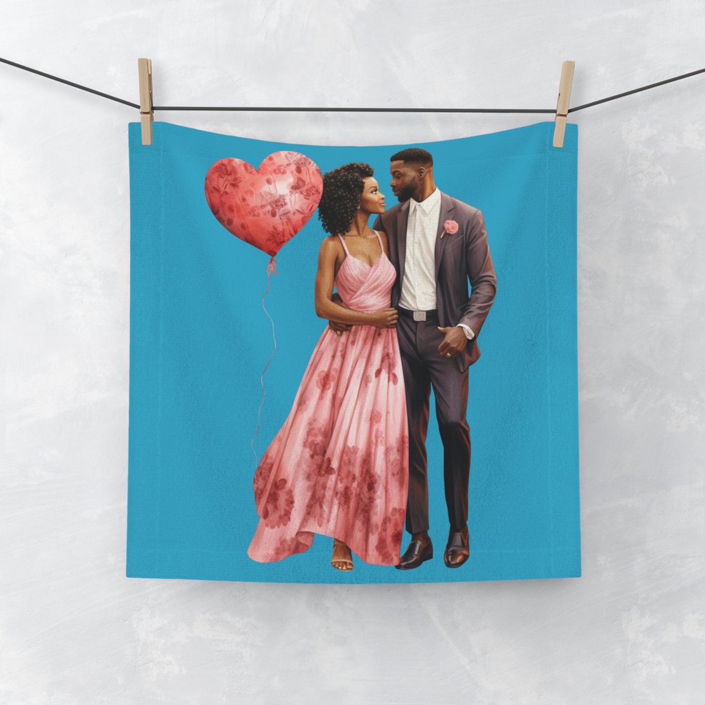 Love Gaze-Face Towel