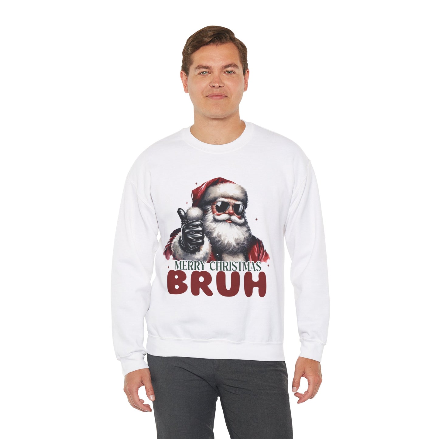 Merry Christmas Bruh Sweatshirt