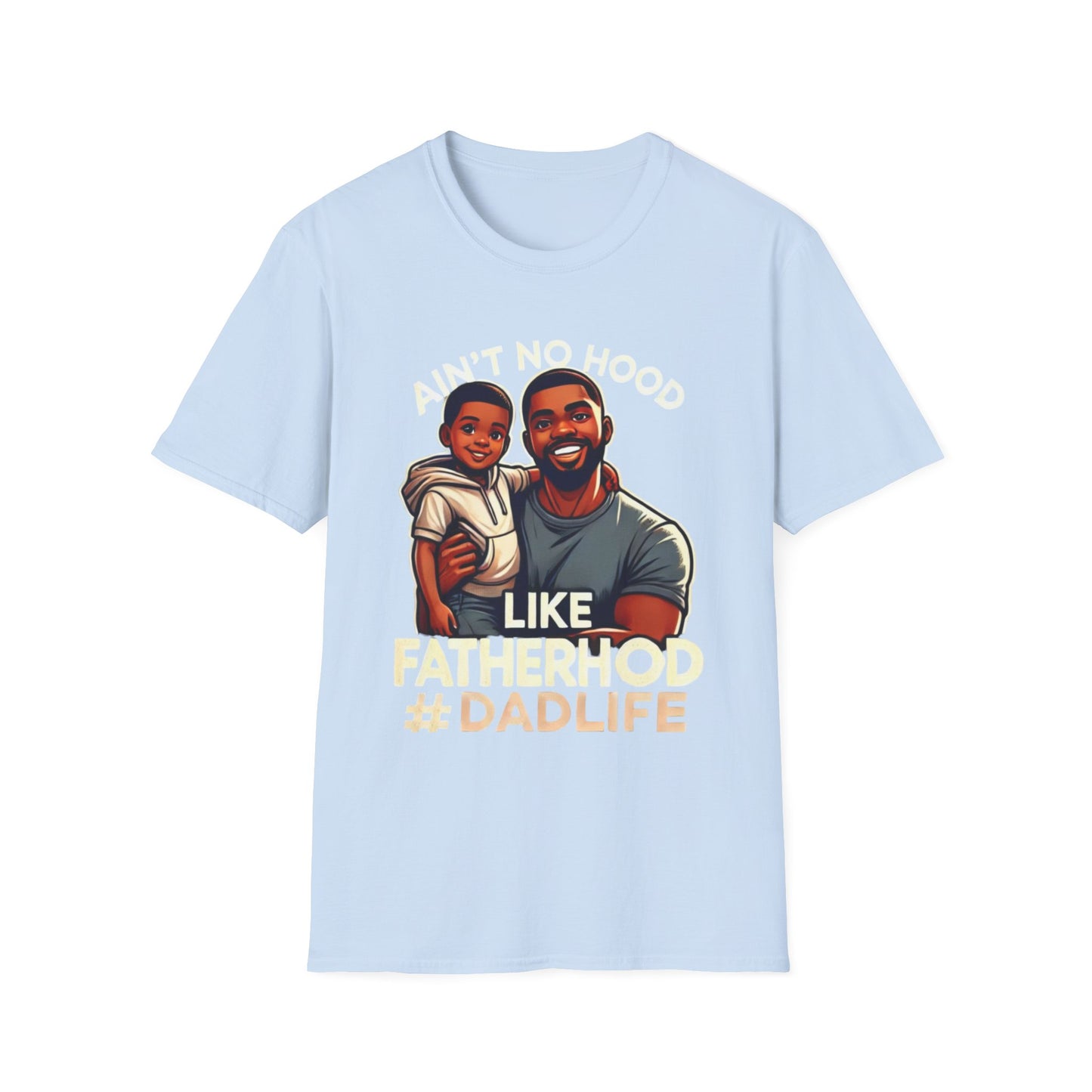 Dad Life Unisex Softstyle T-Shirt, Gift for Father's Day