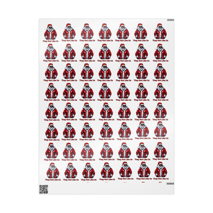 They Not Like Us (White) Wrapping Paper