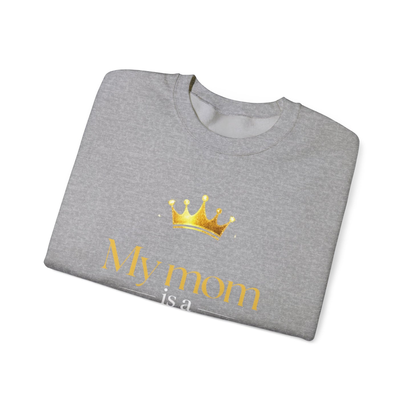 Mom Queen Sweatshirt — Mother's Day Crewneck