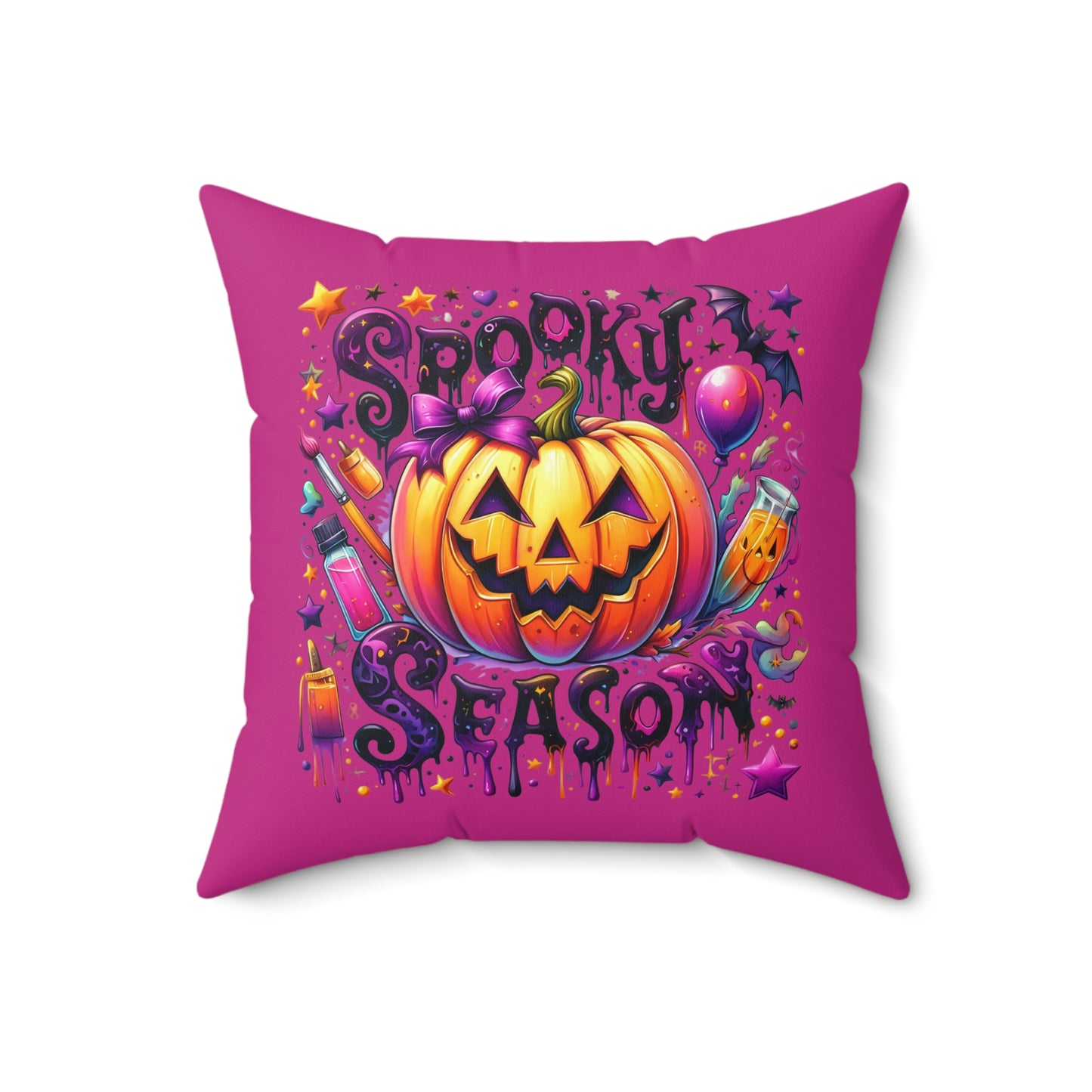 Spooky Season Pumpkins-Pink