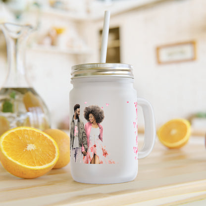 I Got You-Mason Jar with Heart Design - Perfect for Weddings, Anniversaries, or Sweethearts