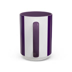 Bougie Mama Coffee Mug — Purple & Gold 11/15oz Accent Mug
