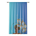 Peacock Queen Window Curtain