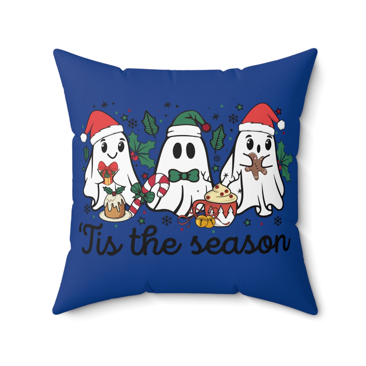 Christmas Ghost-Dark Blue