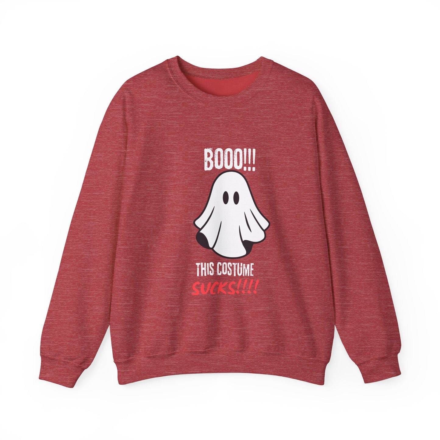 Boo Costume Sucks-Black-Sweatshirt