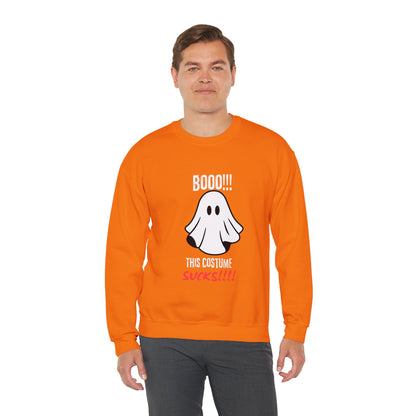 Boo Costume Sucks-Black-Sweatshirt