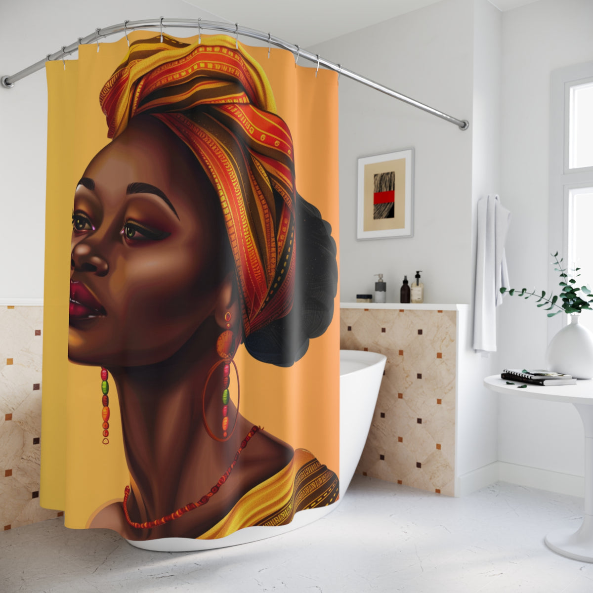 Queen 2-Shower Curtains