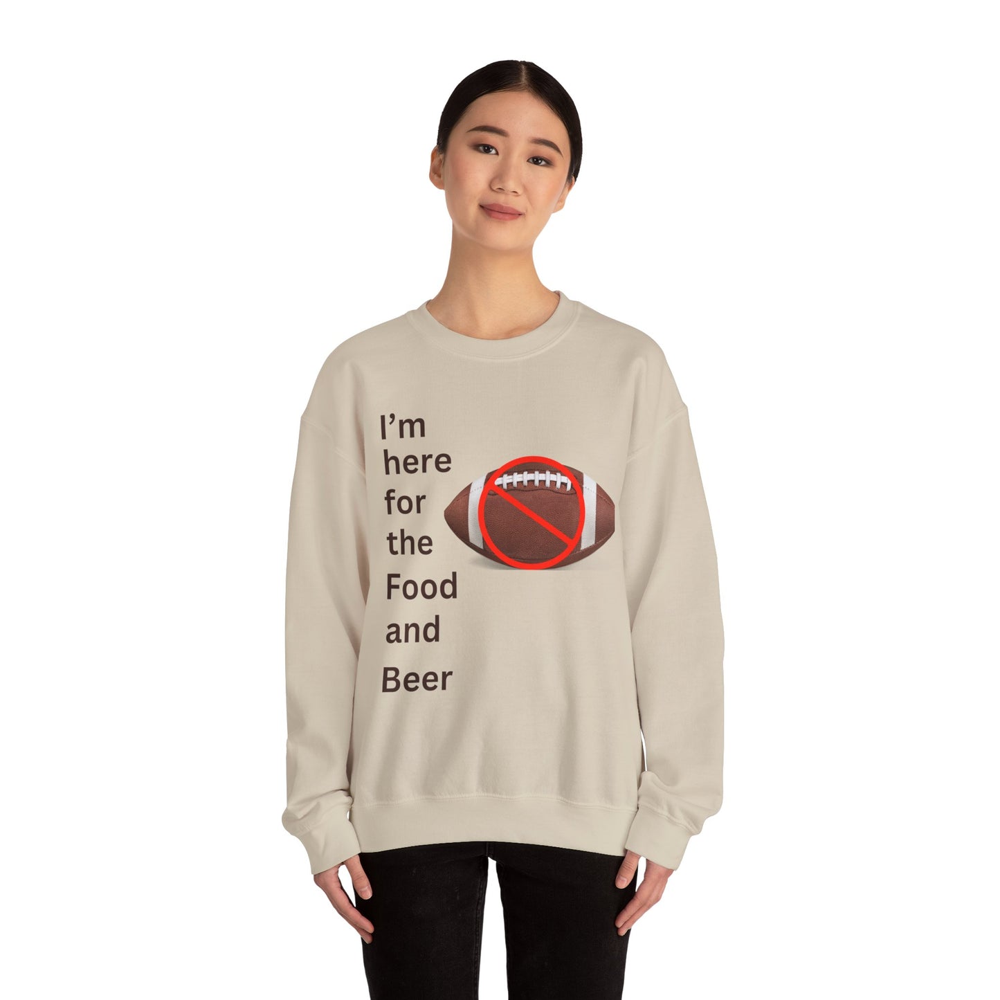 Food and Beer- Sweatshirt
