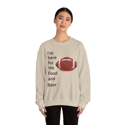 Food and Beer- Sweatshirt
