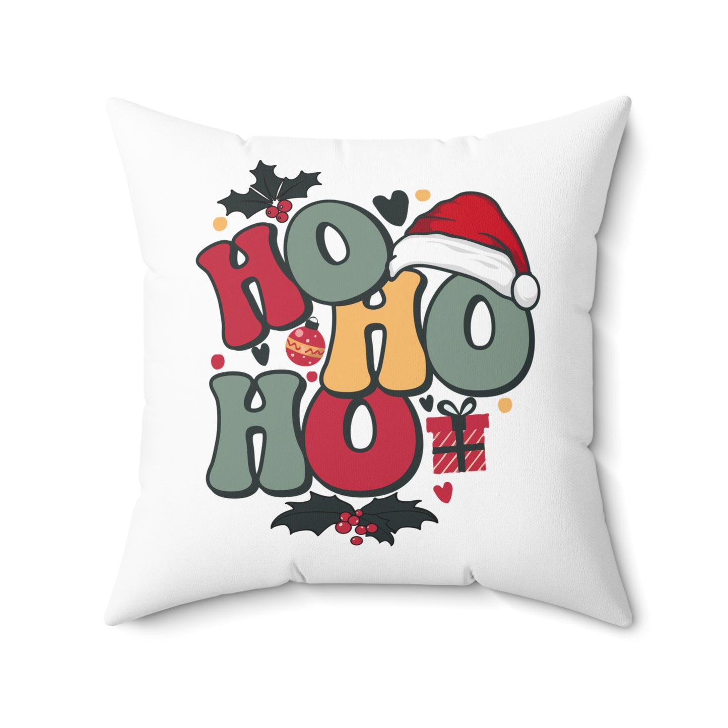 Ho Ho Ho Santa Hat-White