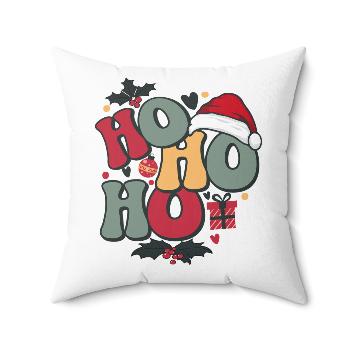Ho Ho Ho Santa Hat-White