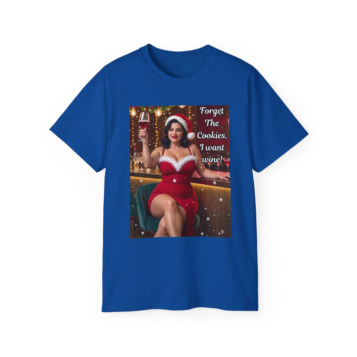 Ms Claus Wine Tee 1