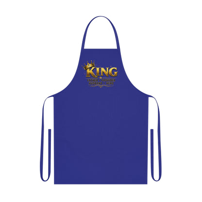 King Father, Husband, Provider, Hero Chef Cotton Apron