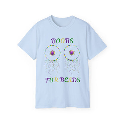Boobs for Beads Tee-1