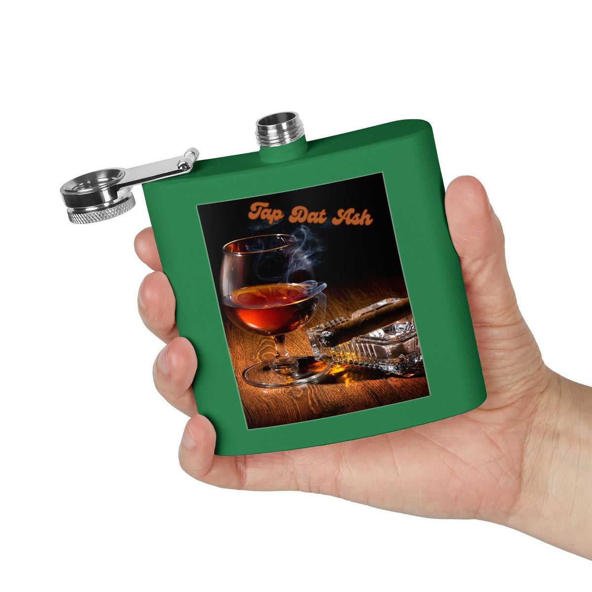 Tap Dat Ash 2-Stylish Stainless Steel Flask