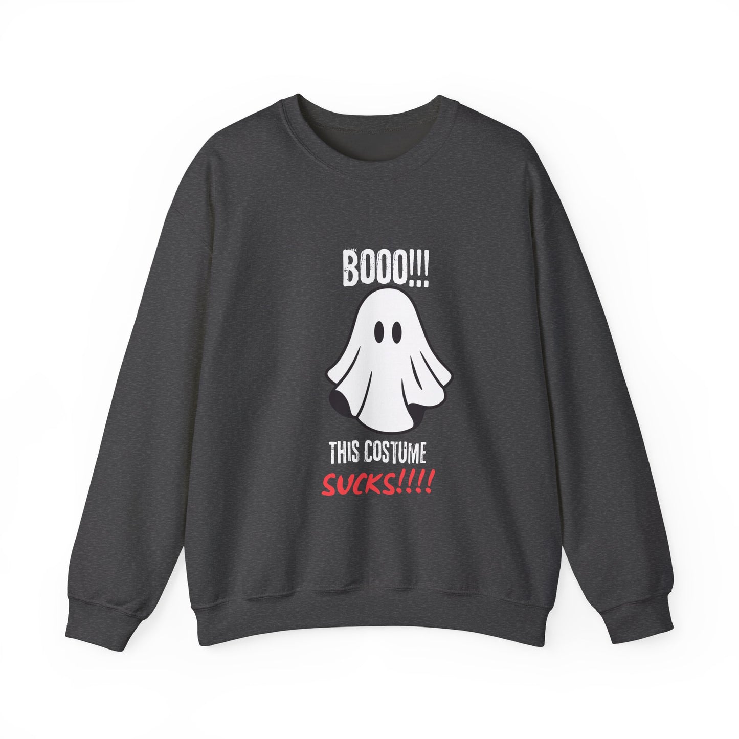 Boo Costume Sucks-Black-Sweatshirt