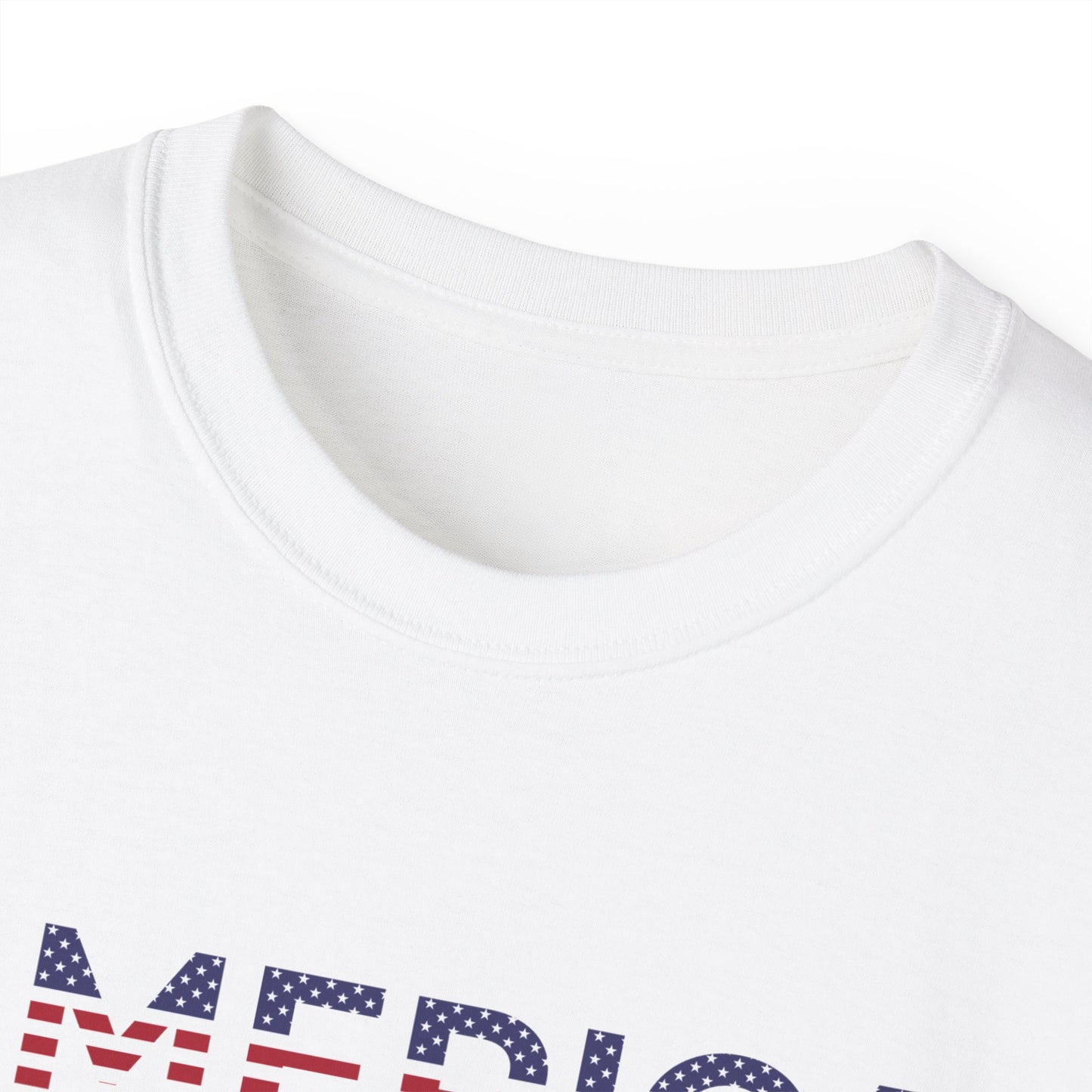 America Flag Heart T-Shirt — Patriotic 4th of July Tee