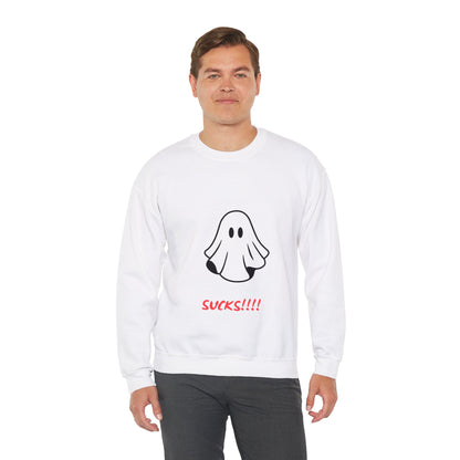 Boo Costume Sucks-Black-Sweatshirt