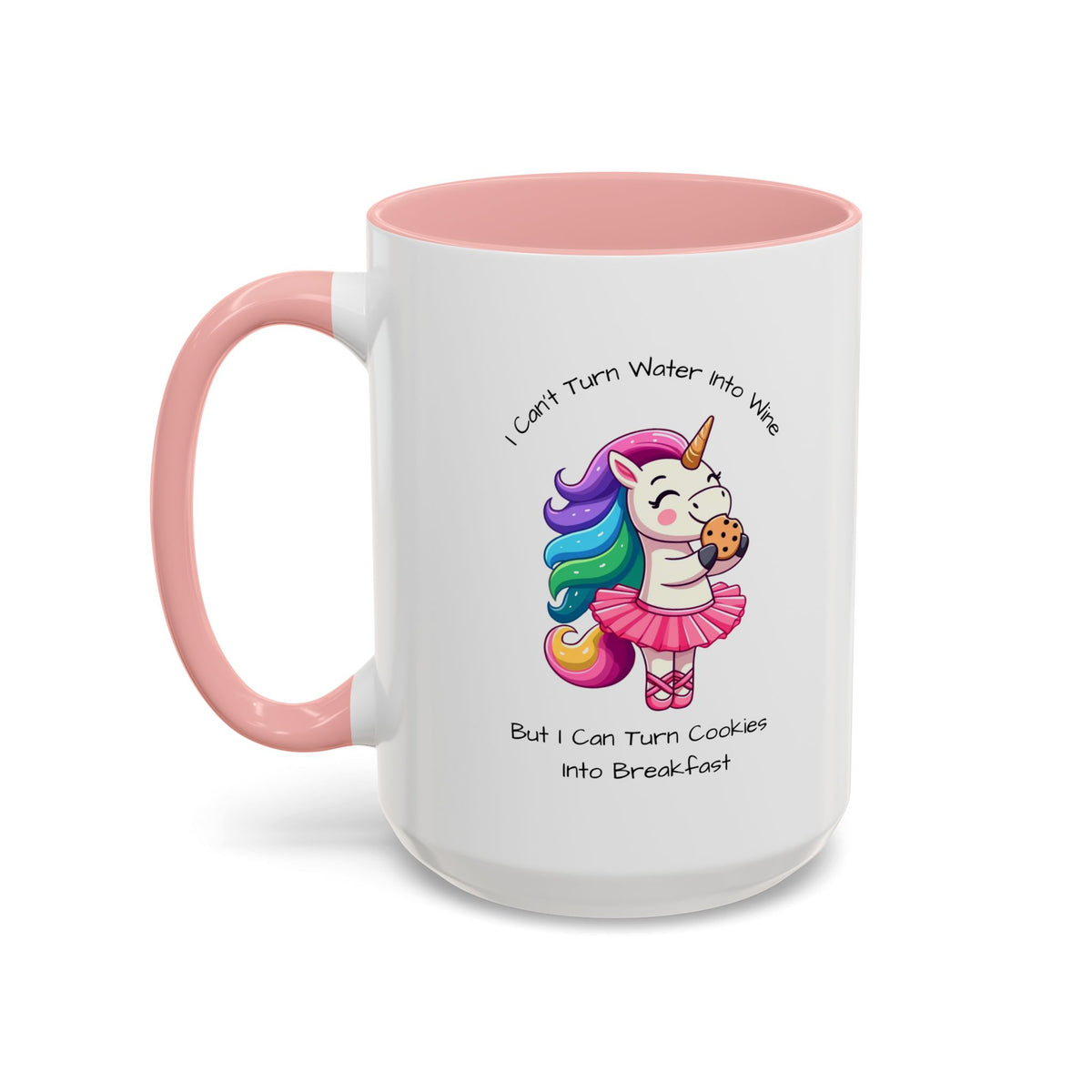 Cookies For Breakfast-Accent Coffee Mug (11, 15oz) (Lt Blue)