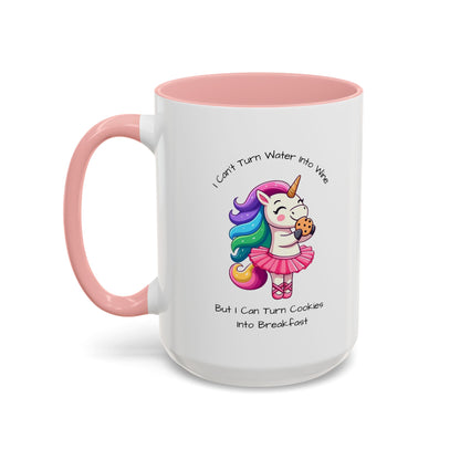 Cookies For Breakfast-Accent Coffee Mug (11, 15oz) (Lt Blue)