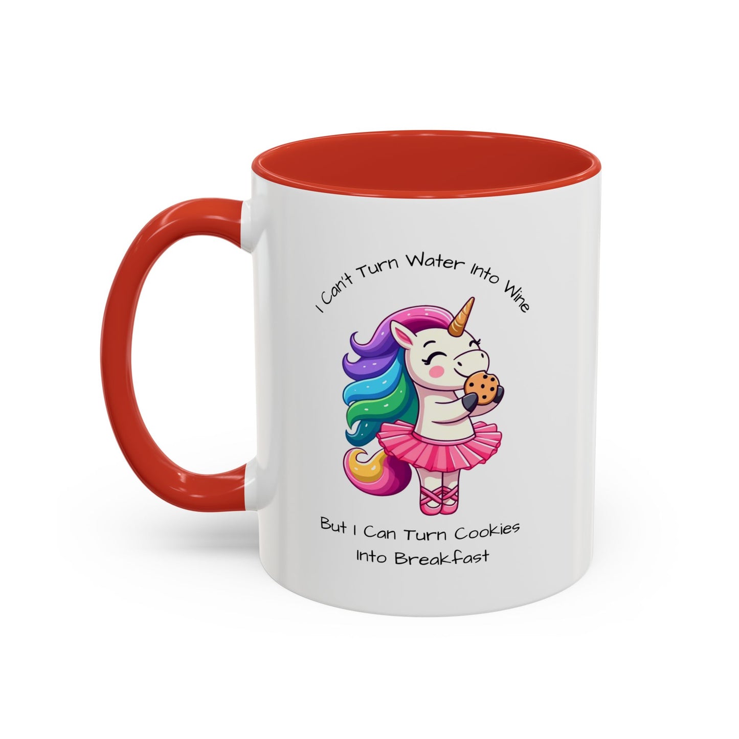 Cookies For Breakfast-Accent Coffee Mug (11, 15oz) (Lt Blue)