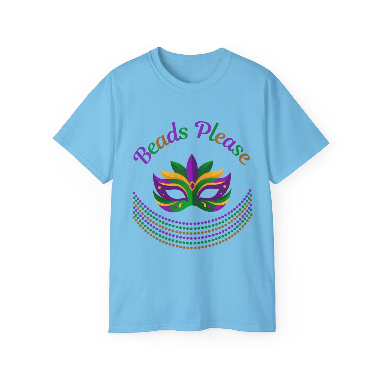 Beads Please Mardi Gras T-Shirt-1