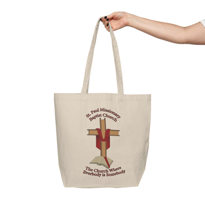 St. Paul Missionary Baptist Church Canvas Tote — Natural