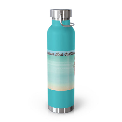 Curves and Confidence Insulated 22 oz Water Bottle