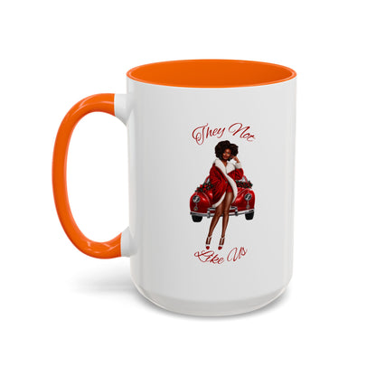They Not Like Us 4-Accent Coffee Mug (11, 15oz)