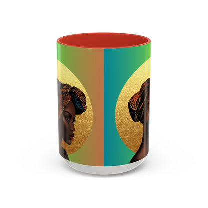 Queen Moon Accent Coffee Mug - 11oz & 15oz