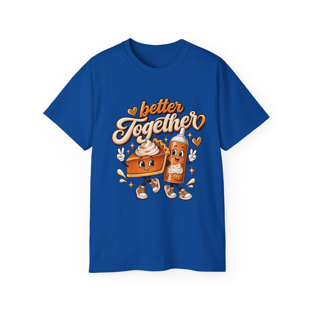 Better Together Pumpkin Pie and Whip Cream T-Shirt