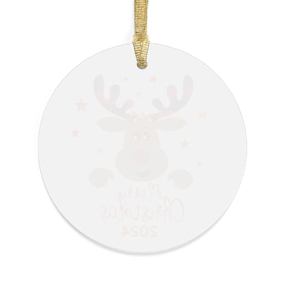Reindeer Plaid Antlers