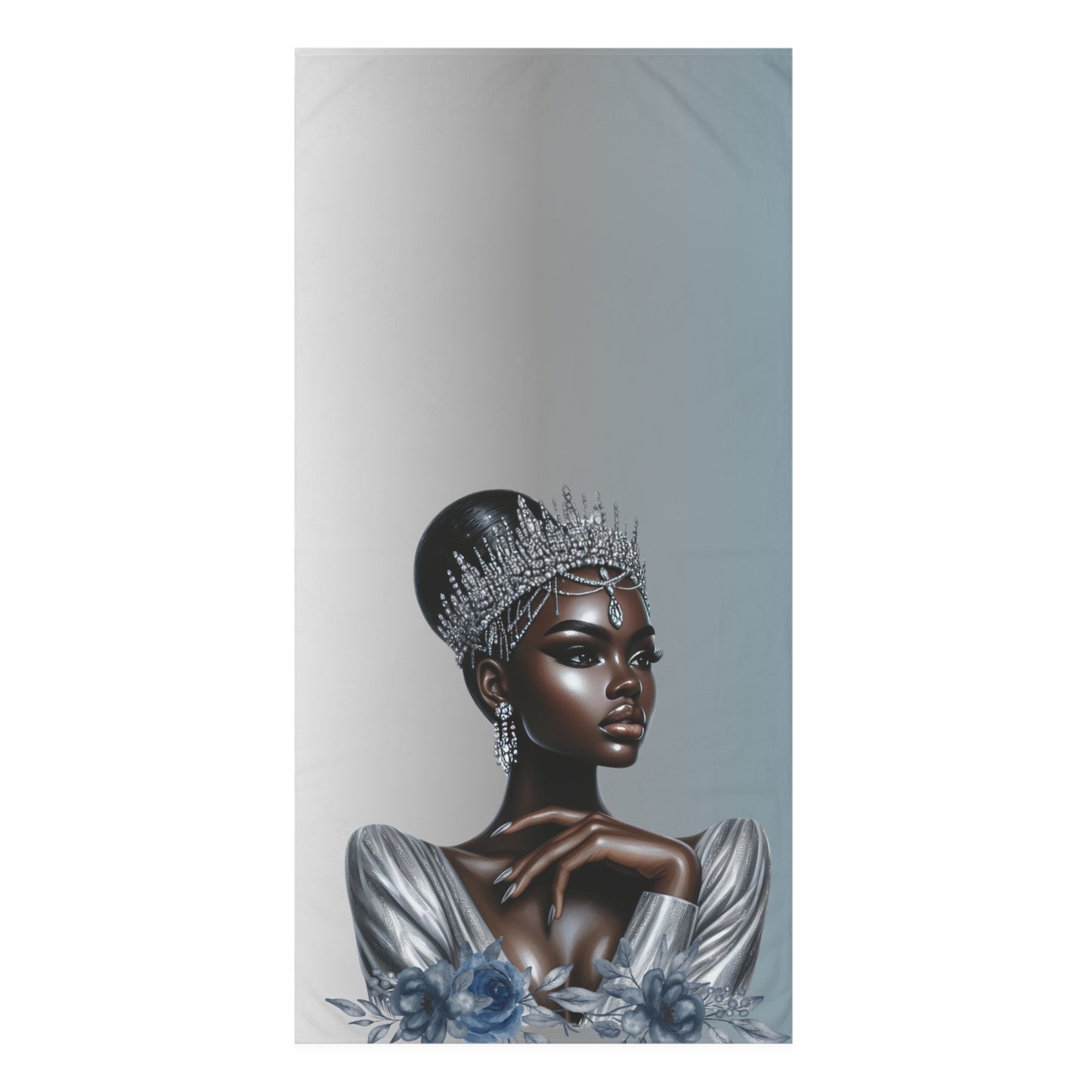 Silver-Mink-Cotton Towel