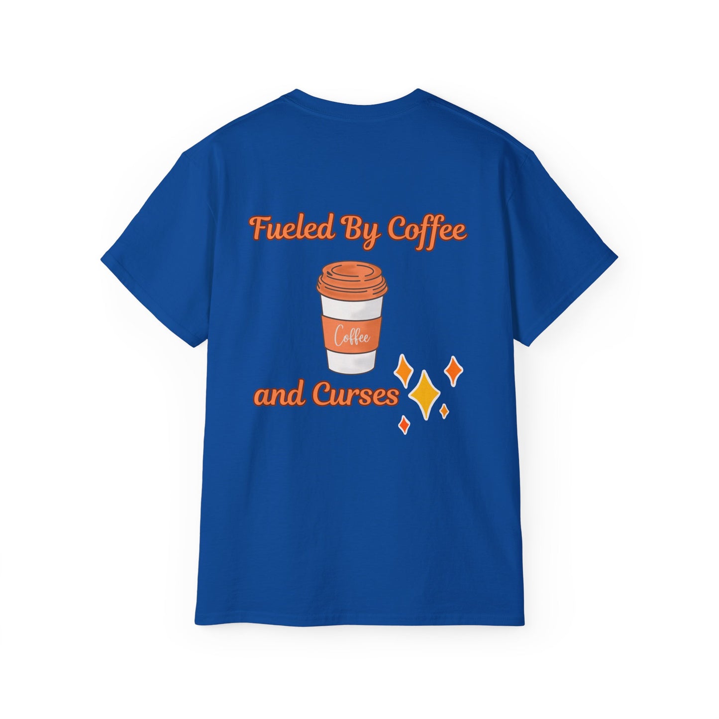 Fueled By Coffee and Curses Ghost T-Shirt