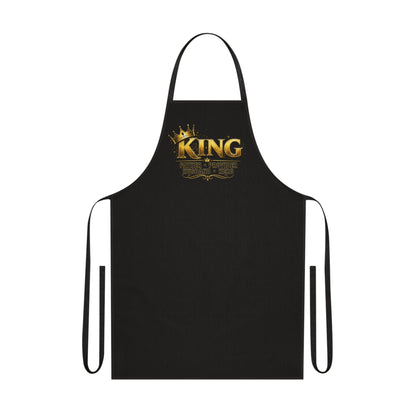 King Father, Husband, Provider, Hero Chef Cotton Apron