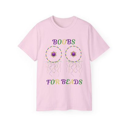 Boobs for Beads Tee-1