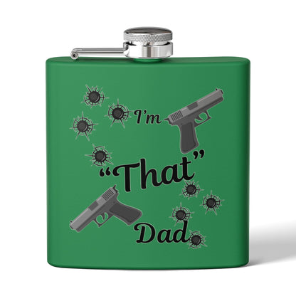 Funny Stainless Steel Flask for Dad | I'm "That" Dad
