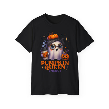 Pumpkin Queen Energy Halloween Tee
